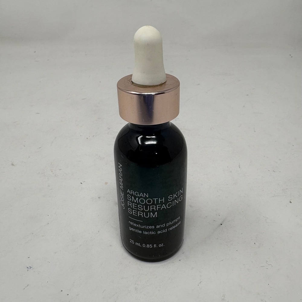 Josie Maran Argan Smooth Skin Resurfacing Serum 0.85oz Lactic Acid Treatment